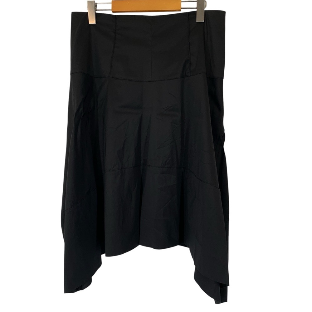 Sarah Pacini Black A-Line Skirt